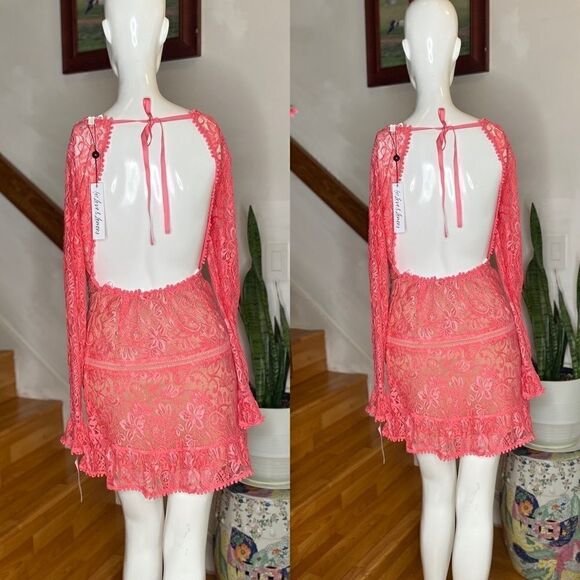 Free People Emerie Mini Dress x For Love & Lemons - Picture 5 of 5